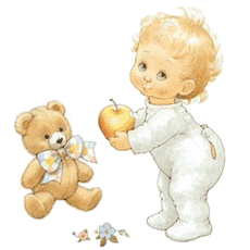 gif de petit bébé